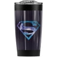 thumbnail image 1 of Superman Galaxy 2 Shield Stainless Steel Tumbler 20 oz Coffee Travel Mug/Cup, Vacuum Insulated & Double Wall with Leakproof Sliding Lid | Great for Hot Drinks and Cold Beverages, 1 of 7