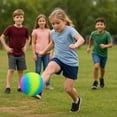 thumbnail image 4 of Rainbow Kickballs Playground Balls 4Pack, 4 of 4