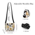 thumbnail image 5 of CHAOYUNYI Over the Shoulder Bags for Women Crossbody Handbag Medium Size, Multiple Pockets, Adjustable Strap, Anti-water Fabric, Dandelion, 5 of 7