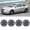 16 inch- Matte Black, variant on 4 PCS 16 inch Hubcaps for 2007-2012 Nissan Altima Sedan/2008-2009 Nissan Altima Coupe, ABS&PC Wheel Rims Cover, Bolt-On Chrome