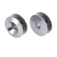 thumbnail image 5 of Unique Bargains 1 Pcs Car Vehicle Gray Aluminum Alloy Bumper Quick Release Fastener Set for Trunk Fender Hatch, 5 of 6
