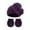 Purple, variant on SHTXOZHI Baby Boys Girls Hats Mittens Set Newborn Hats Gloves Infant Beanie Cute Cap Sets for 0-6 Months