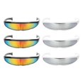 thumbnail image 1 of 5 × Gafas de sol de fiesta, disfraz, visera, gafas de vestir Yuyangstore gafas de sol de traje, 1 of 8