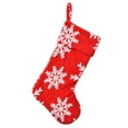 thumbnail image 1 of Calcetines De Navidad De Copo De Nieve De Peluche Calcetines De Decoración De Copo De Nieve De Peluche Suave Calcetines De Copo De Nieve Festivo Colgante De Árbol De Navidad Con Cuerda Colgante Serendint HA027647-01, 1 of 7
