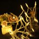 thumbnail image 2 of Guirnalda de luces navideñas con múltiples chispas, paquete de 2 unidades, 100 LED, blanco cálido, 10,7 m, 2 of 7