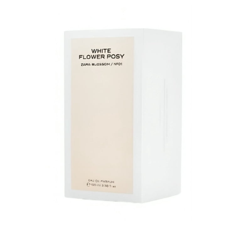 Zara White Flower Posy Women Perfume Floral Musky Fragrance with