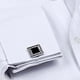 thumbnail image 3 of Camisas Para Hombre Manga Larga Camisa de vestir para hombre, ajuste regular, ultra libre de arrugas, cuello flexible, elástico (White, XL), 3 of 6