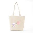 thumbnail image 6 of CafePress - Snoopy Dandelion - Unisex Canvas Tote Bag, Beige, 1-Piece, 6 of 7