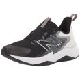thumbnail image 1 of New Balance Boy's Rave Run V2 Lace-Up Shoe, Black/White, 2 Little Kid, 1 of 1