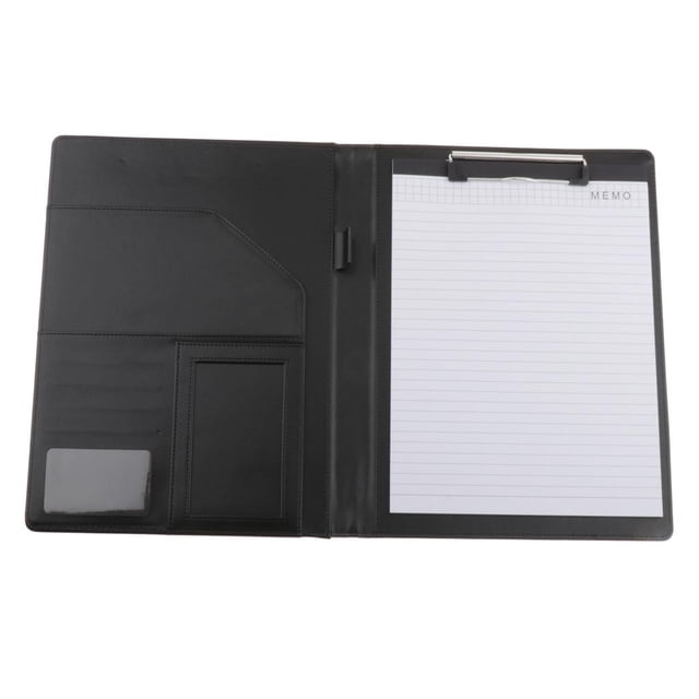 Portapapeles A4 DYNWAVEMX Carpeta de Archivos Plegable Soporte de Oficina Duro Negro