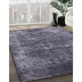 thumbnail image 2 of Ahgly Company Indoor Rectangle Mid-Century Modern Purple Navy Blue Oriental Area Rugs, 7' x 10', 2 of 6
