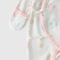 thumbnail image 5 of CAUYDY Newborn Boy Coming Home Outfits Baby Clothing 0 3 6 9 Months 1T 2T Preemie Long Sleeved Sleepers Infant Boys Romper Fall Winter Toddler Pajamas Pink for Sizes 3-6 Months, 5 of 6
