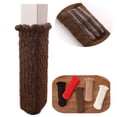 thumbnail image 3 of Funda para patas de mesa y silla con tira antideslizante de silicona de punto grueso y resistente al desgaste, funda protectora para patas de mesa y silla silenciosa, almohadilla para pies de taburete, 3 of 5