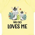 thumbnail image 4 of Inktastic Zebra My Gigi Loves Me Boys or Girls Baby Bodysuit, 4 of 5
