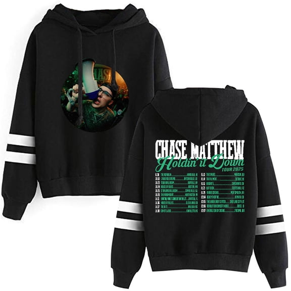 Chase Matthew Holdin' It Down Tour Pocketless Parallel Bars Sleeve Sweatshirt