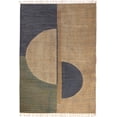 thumbnail image 1 of Casavani Eco-Friendly Handmade Cotton Area Rug, Brown 4x7 Ft, 1 of 6