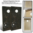 thumbnail image 3 of Skip's Garage Nevada Flag Vintage Solid Wood Cornhole Board Set, 3 of 6