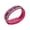 Rose Red, variant on 6PCS Women Fashion Crystal Rhinestone Faux Leather Bracelet Wristband for Banquet Gift Dating,Rose Red