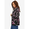 thumbnail image 3 of Woman Within Plus Size Perfect Long-Sleeve Cardigan Sweater, 3 of 6