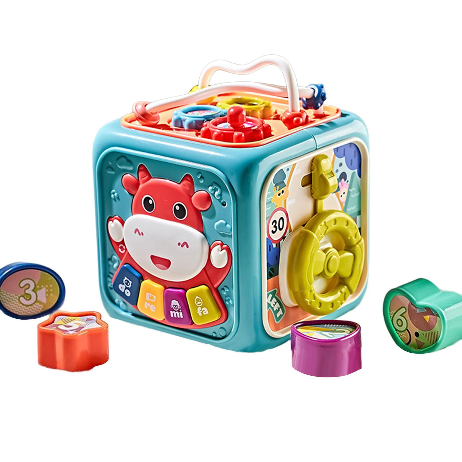 Jouet Bébé 1 An – Jeu Montessori 3-en-1 En Bois Avec Xylophone, Marteau Et Banc à Taupes, éducatif Et Coloré