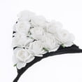 thumbnail image 3 of Paquete de 2 diademas de gato Colcomx Diadema de flores accesorios para El cabello blanco, 3 of 8