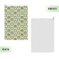 thumbnail image 2 of Kdxio Cute Chubby Frog Pattern Golf Towel (24" X 16") with Carabiner Clip - The Convenient Golf Cleaning Towel, 2 of 8