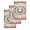 Pink, variant on Pink Roses Kitchen Dish Towels for Drying Dishes Set of 4, Spring Horseshoes Floral Leaves Gray Wood Waffle Weave Microfiber Hand Tea Bathroom Towels Quick Dry & Absorbent Towel 12x12