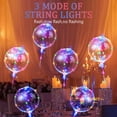thumbnail image 3 of 30 Pack LED ballons, 3 Mode 20 inch Light Up Colorful Bobo Balloons with String Lights for Christmas Valentines Day(Batteries Included), 3 of 8
