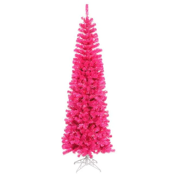 Pink Pencil Christmas Tree 