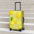 thumbnail image 2 of Lsque Bright Lemons Printed Luggage Cover, Travel Luggage Protector,Scratch and Dirt Resistant, Fits 18-32 Inch Luggage - Medium, 2 of 9