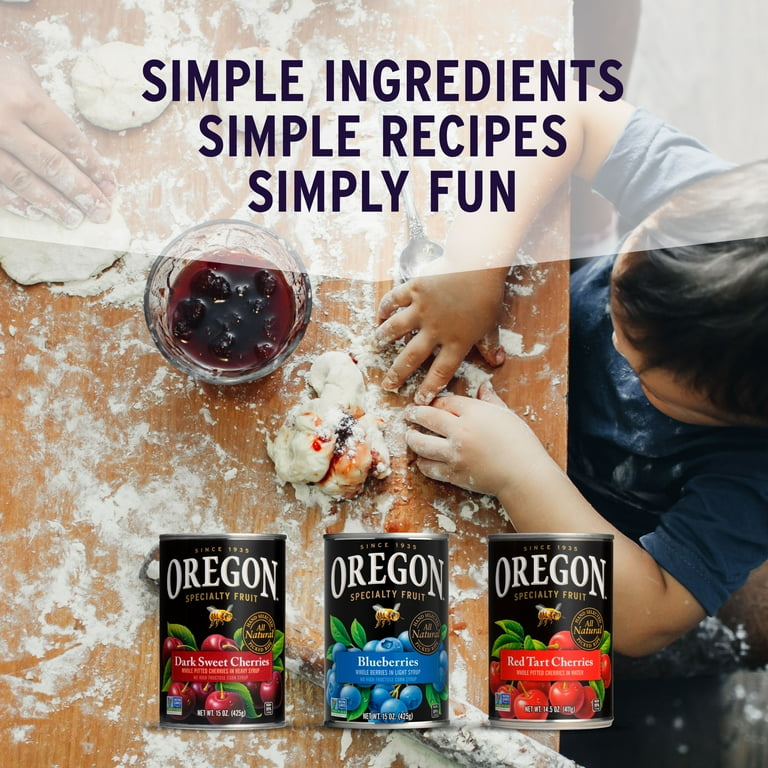 OREGON TRAIL DARK SWEET CHERRIES IN HEAVY SYRUP US Foods, 45 OFF