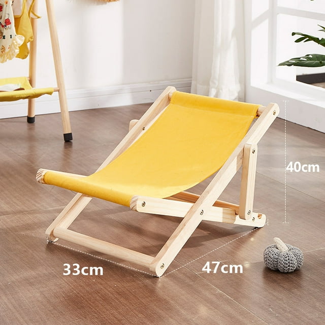 Cat Pet Bed Small Dog Cat Chair Adjustable Rattan Chair for Dog Cat Small Cat Hammock