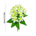 thumbnail image 3 of Eighteen Head Artificial Fragrant Lily Flowers, Realistic Lily Stems for Home Decor Wedding Displays and Floral Arrangements for Various Occasions and Settings, 3 of 6