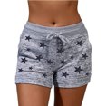 thumbnail image 2 of Leutsin Shorts de Sport Décontractés à Cordon pour Femmes avec Poches Imprimées, 2 of 6