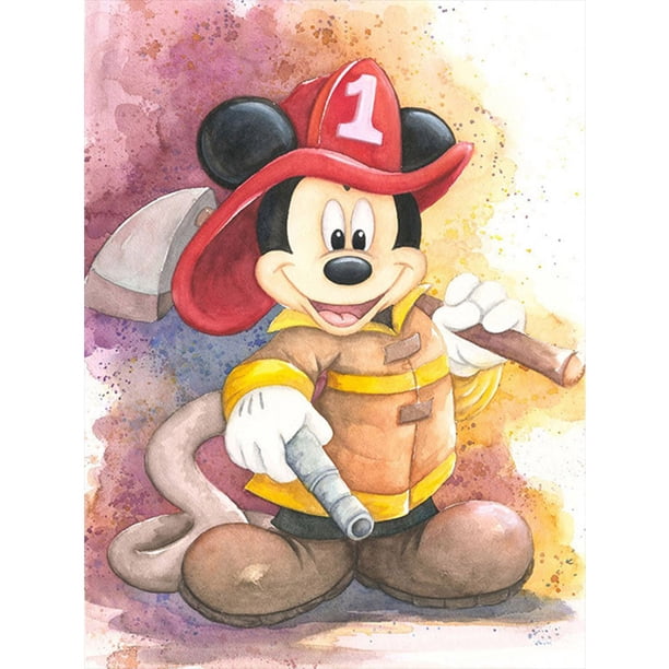 5D Ratón Dibujos Animados Taladro Diamantes Imitación Arte Pared DIY