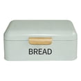 thumbnail image 1 of Caja Metálica de Pan Organizador Resistente Amplio Multifuncional Hierro Galvanizado Adecuado para Desayunos Grupales Cenas Familiares, 1 of 9