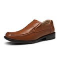 thumbnail image 1 of Mocasines de Vestir para Hombre Bruno Marc Goldman-02 en Cuero Marrón, 1 of 6