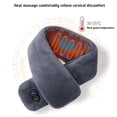 thumbnail image 4 of Moyic Bufanda de calefacción, silenciador de masaje USB eléctrico para adultos, bufandas blancas calentadas, ropa de poliéster para el Suministros térmicos, 4 of 6