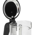 thumbnail image 4 of M Buder Cafetera Moka Extracción Visible Portátil de Vidrio y Acero Inoxidable para Hogar y Oficina Ideal para Café Espresso y Goteo Capacidad de 240 ml / 8.11 oz, 4 of 9