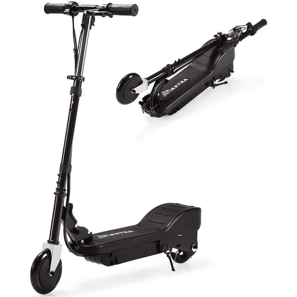 Maxtra E100 Folding Electric Scooter with Adjustable Handlebar for Kids