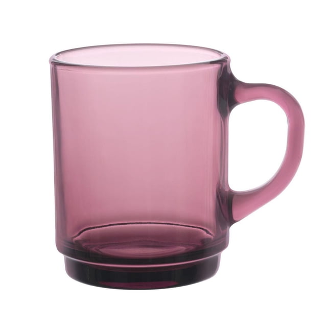 Duralex Versailles Tasse Prune 260ml, Ensemble de 6