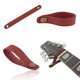thumbnail image 2 of Correa Para El Cuello De Guitarra, Correa Para El Cuello De Guitarra Popular Duradera, Cuero Artificial Resistente Para Bandas Guitar Lover Guitar Professionals ANGGREK Folk Guitar Neck Strap, 2 of 8