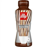 illy Issimo Cappuccino Coffee Drink 11.5 oz Plastic Bottles - Pack of 12