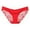 Red, variant on PMVFHDE Fashion Womens Low Waist Lace Triangle Underwear Comfortable Soft Ice Silk Seamless Briefs Panties For Women White，XL