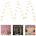 thumbnail image 3 of Guirnalda de papel con 2 tiras de estrellas, pancarta decorativa colgante para bodas, fiestas de cumpleaños y celebraciones Decoración de techo brillante para eventos festivos y ocasiones festivas, 3 of 7