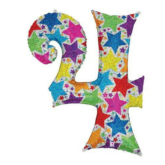 Burton & Burton 40" Designer Megaloon "4" Balloon