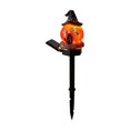 thumbnail image 2 of Tarmeek Halloween Solar Garden Lights Skull Pumpkin Stake Lights Solar Ground Stake Yard Decor Waterproof Pathway Lights for Patio Lawn Garden Light Auto On at Dusk Easy Install No Wiring, 2 of 6