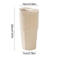 thumbnail image 3 of Leodye 1PCS Outdoor Portable Plastic Coffee Mug, Leak-Proof Drop-Resistant Travel Cup with Lid -7.87in, 3 of 6