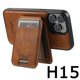thumbnail image 3 of Leather Wallet Holder Phone Case For Iphone 13 14 15 12 Pro Max 14Plus Magnetic Stand Phone Cover For Samsung S22 S23 Ultra Plus, 3 of 5
