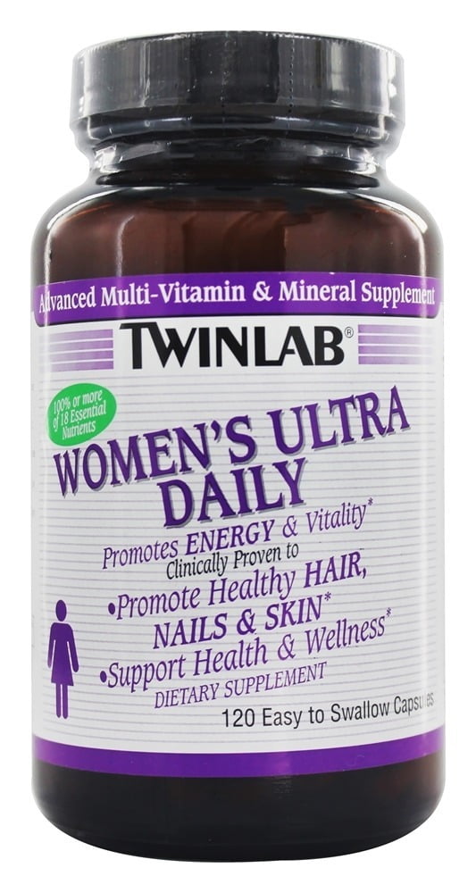 Twinlab - Womens Ultra Daily Caps - 120 Capsules